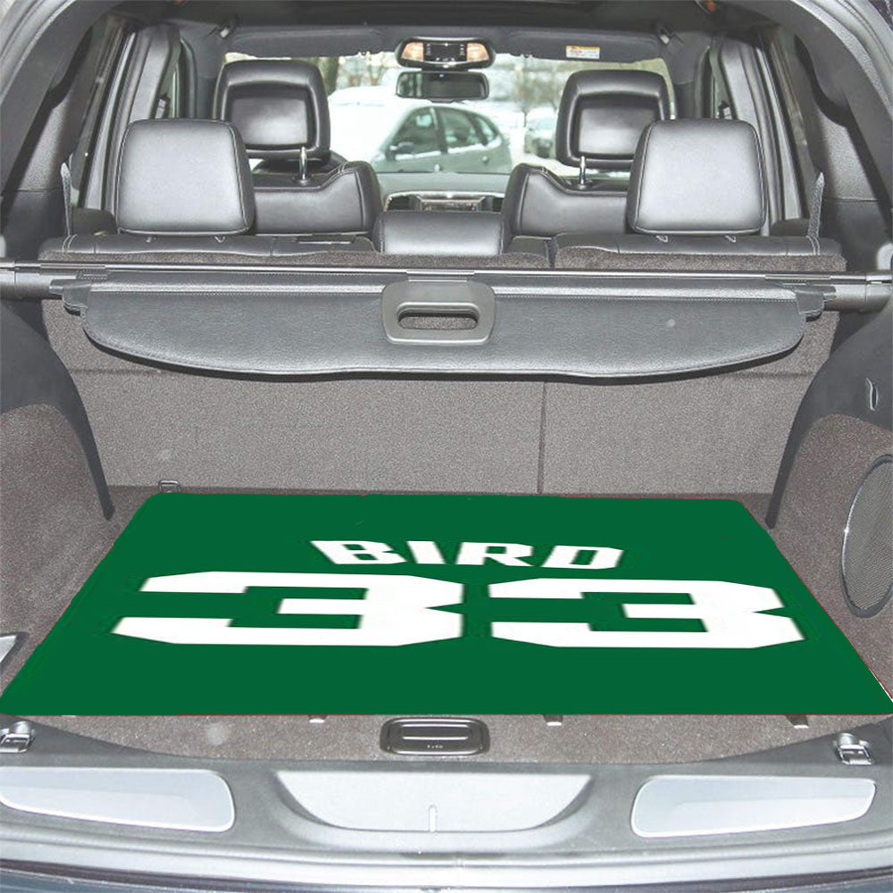 Larry Bird Jersey Green Car Trunk Mat Non Slip