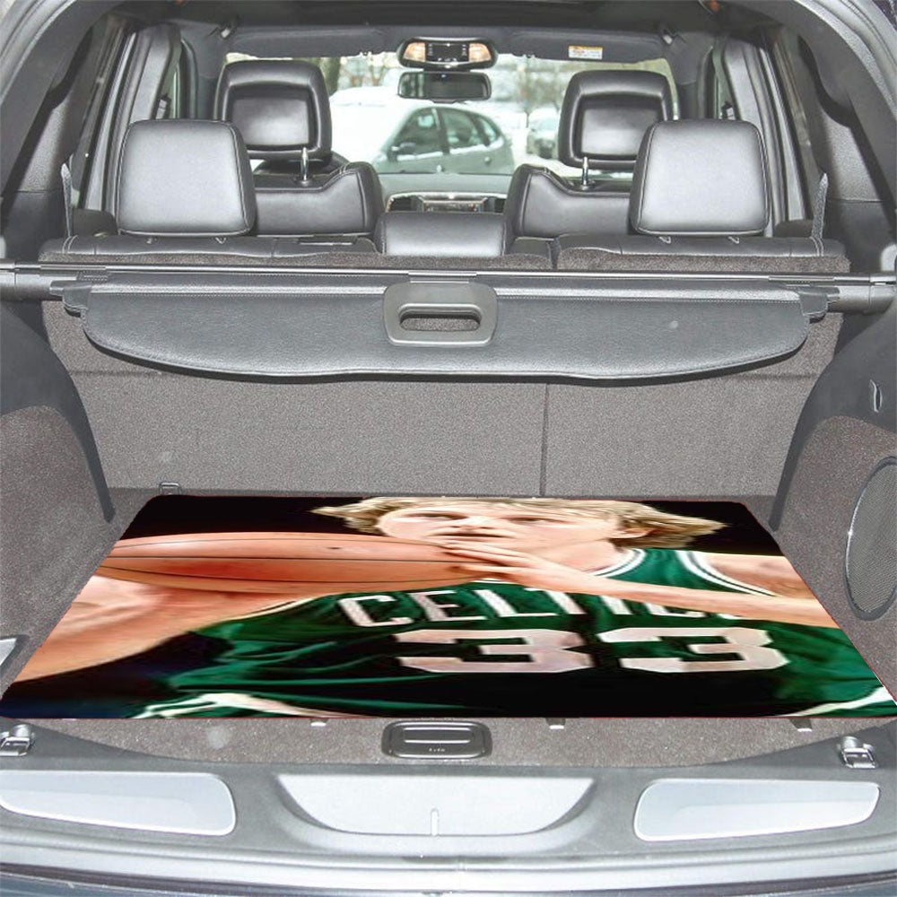 Larry Joe Bird Car Trunk Mat Non Slip