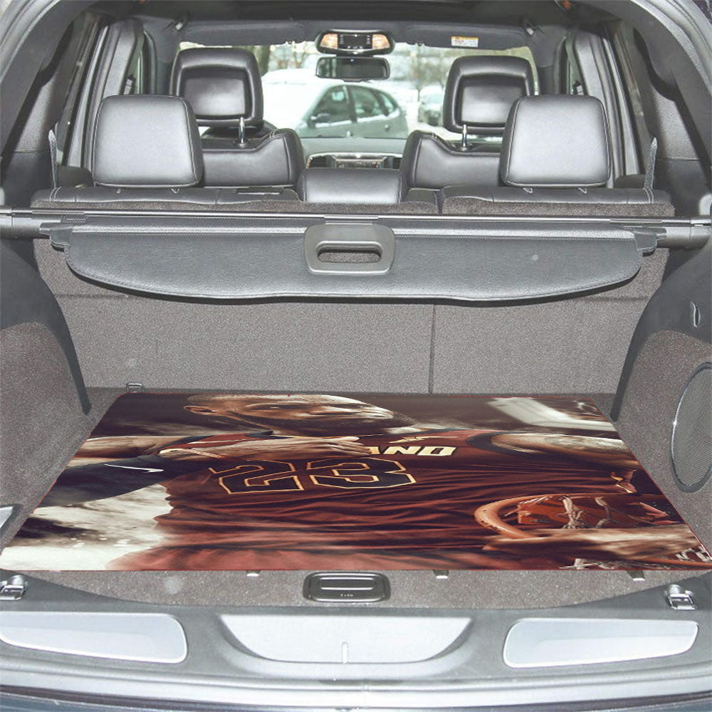 Lebron James 23 Car Trunk Mat Non Slip