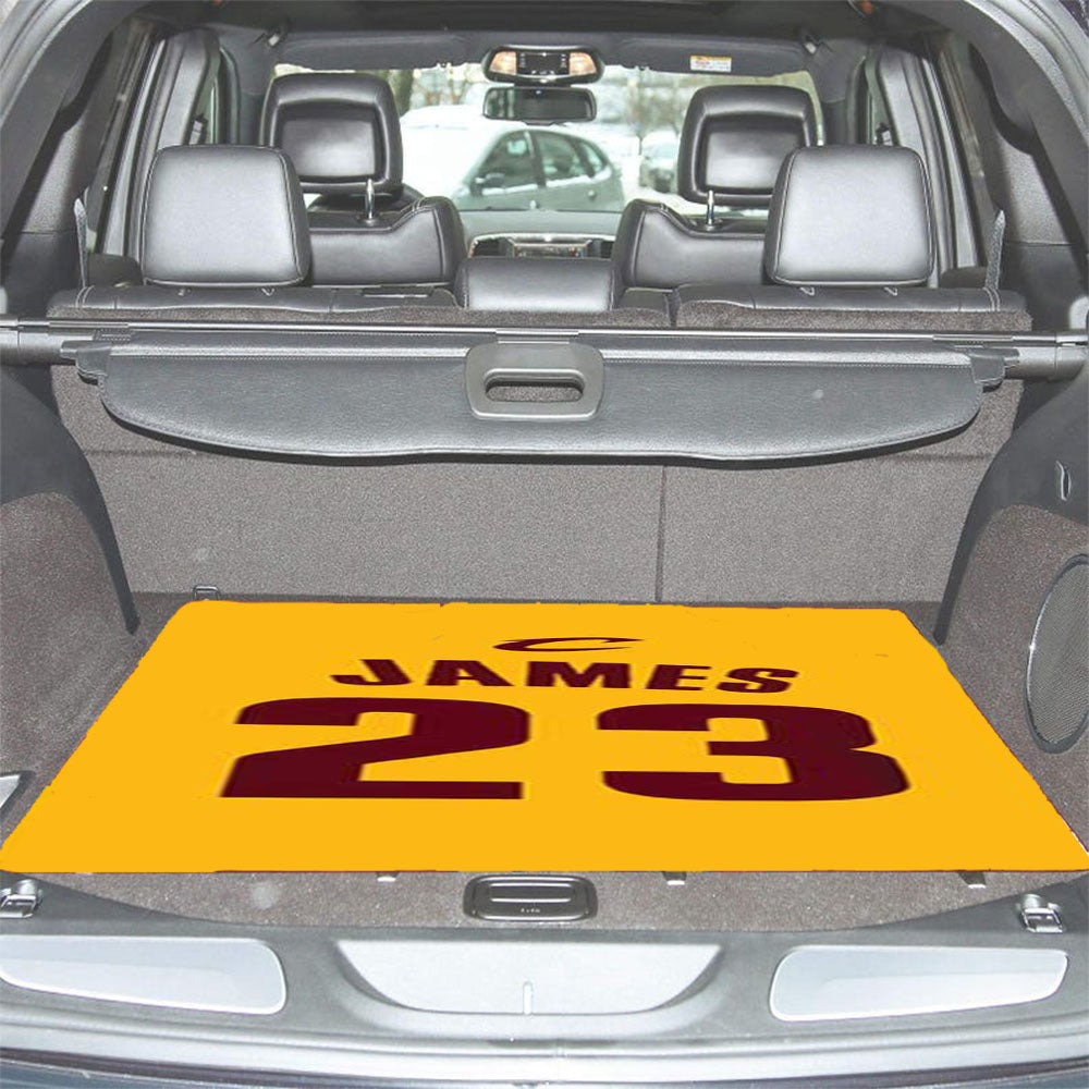 Lebron James Jersey Plain Car Trunk Mat Non Slip