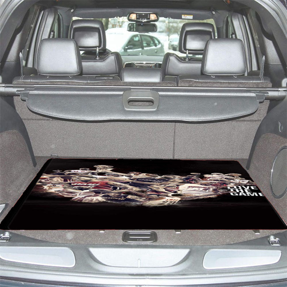 Lebron James Love The Game Collage Car Trunk Mat Non Slip