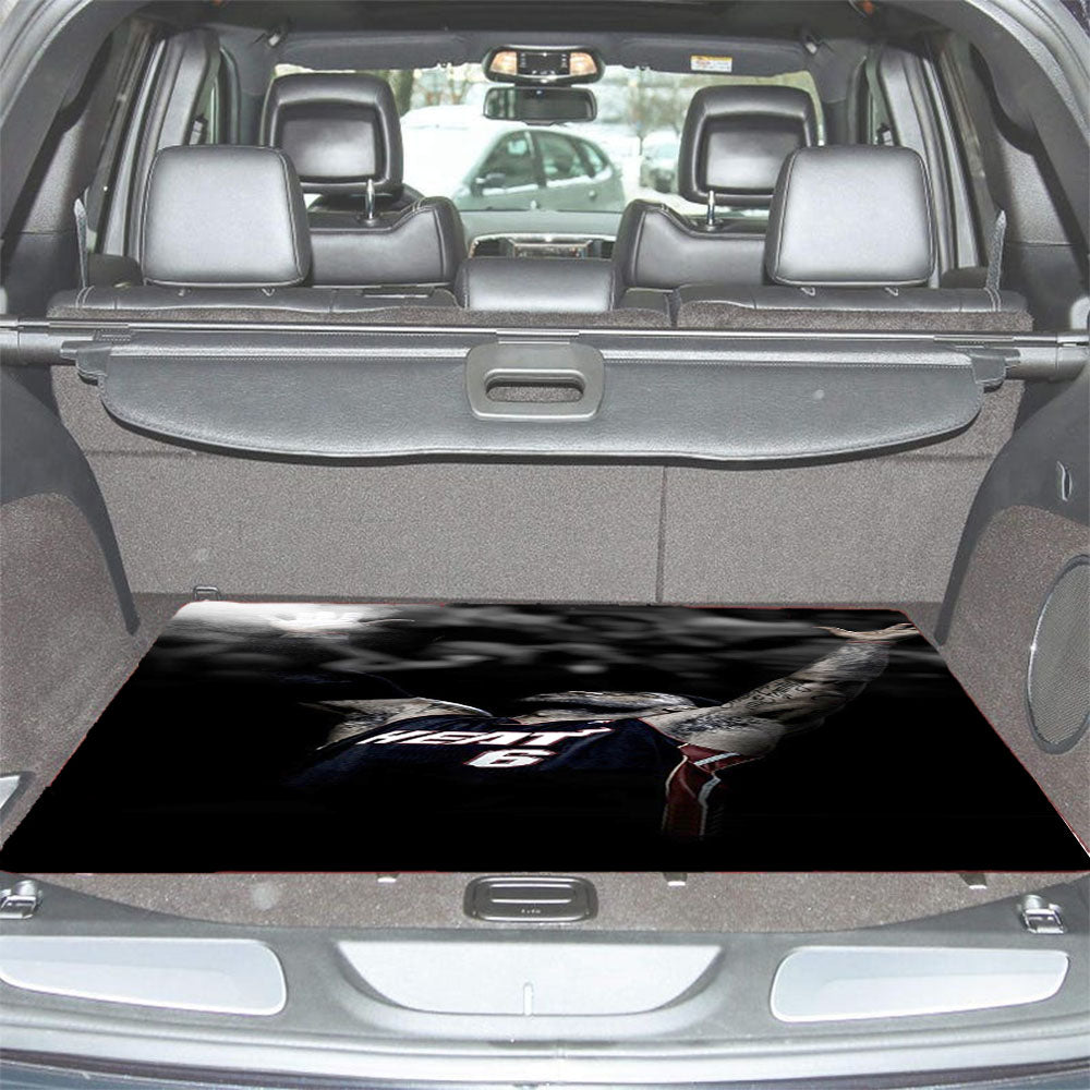 Lebron James Powder Toss Car Trunk Mat Non Slip