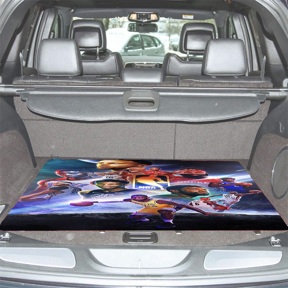 Legend Nba Players Avengers Like Car Trunk Mat Non Slip