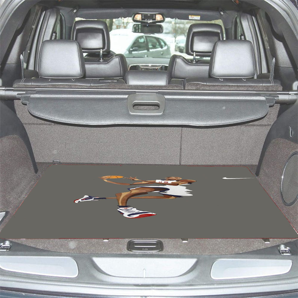Legend Nba Slam Dunk Art Car Trunk Mat Non Slip