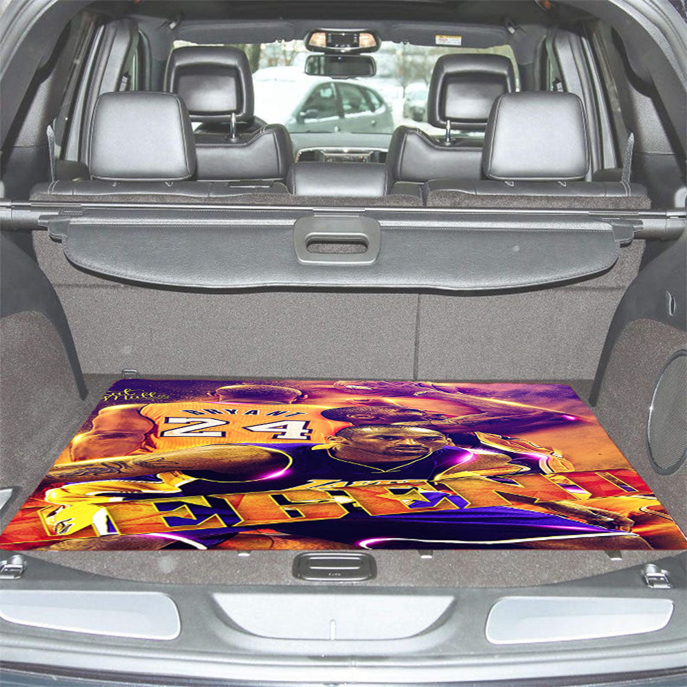 Legend Player From Lakers Team Car Trunk Mat Non Slip