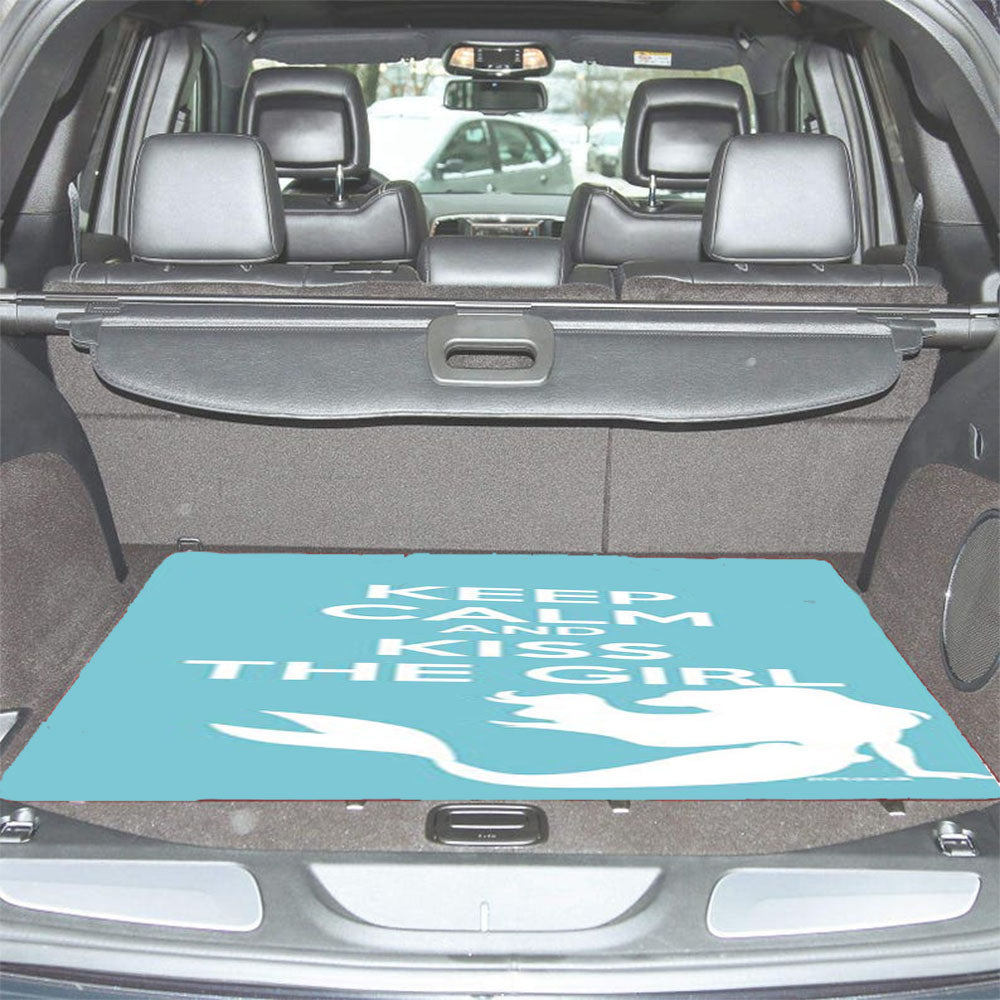 Little Mermaid Keep Calm Car Trunk Mat Non Slip