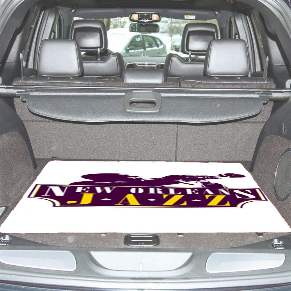 Logo New Orleans Jazz Car Trunk Mat Non Slip