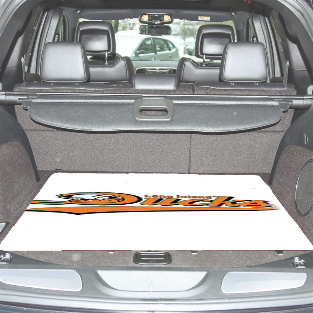 Long Island Ducks Baseball White Car Trunk Mat Non Slip