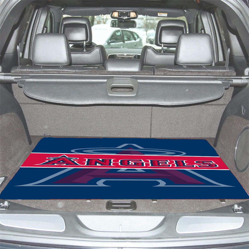 Los Angeles Angels Background Car Trunk Mat Non Slip