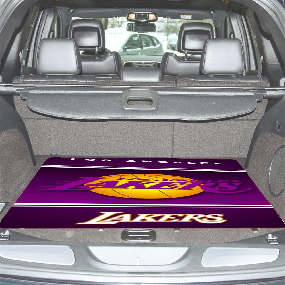 Los Angeles Lakers Nba Basketball Car Trunk Mat Non Slip