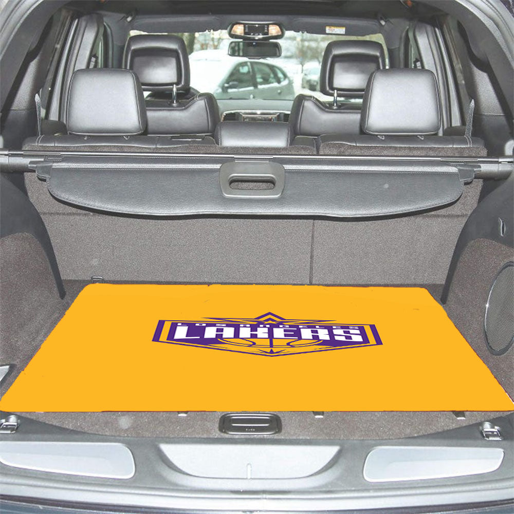 Los Angeles Lakers Orange Car Trunk Mat Non Slip