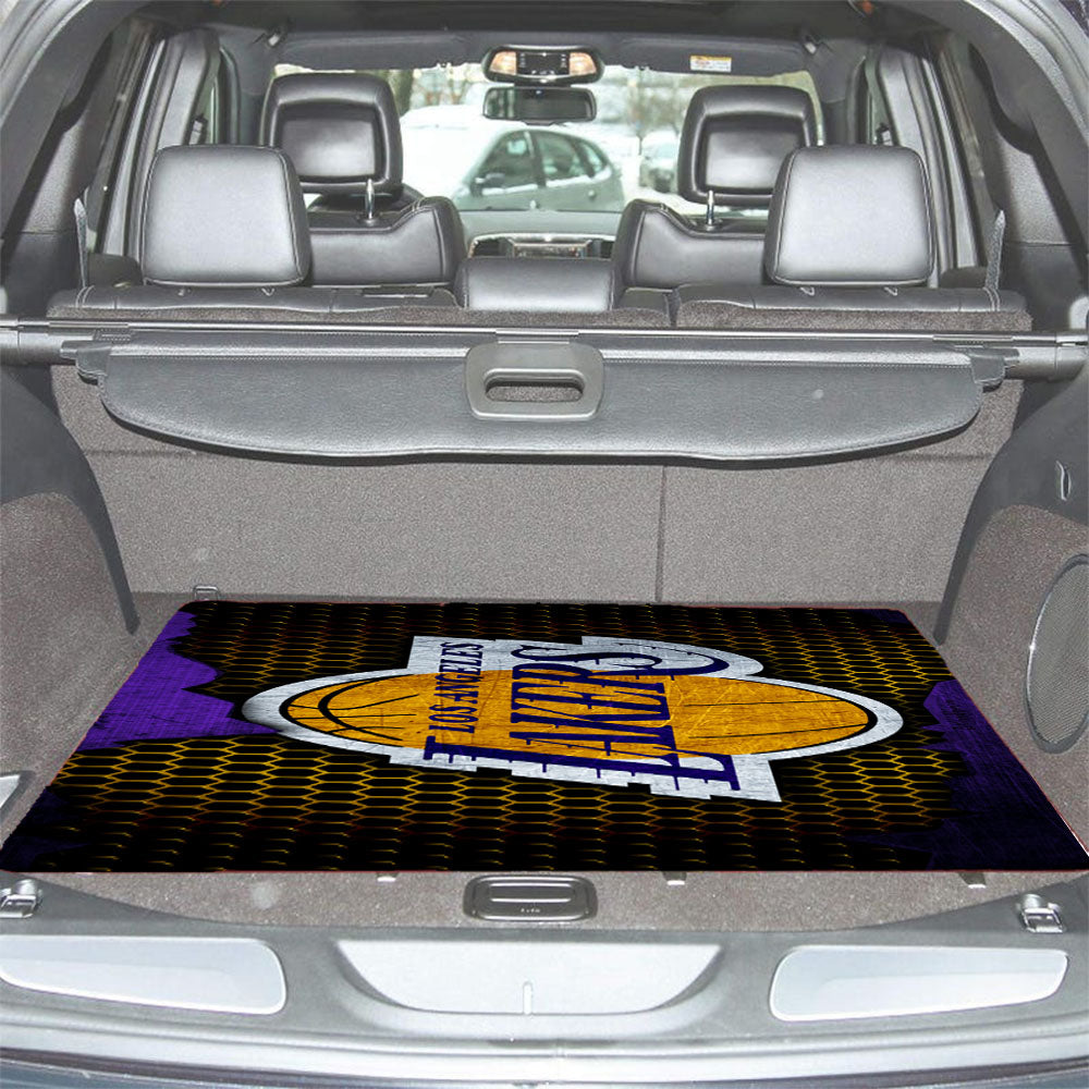 Lost Angles Lakers Car Trunk Mat Non Slip