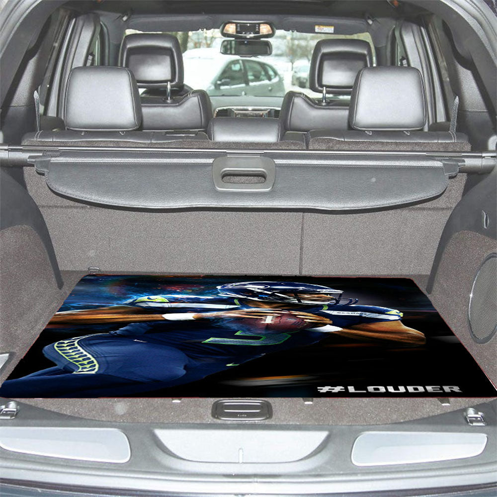 Louder 3 Nfl Football Car Trunk Mat Non Slip