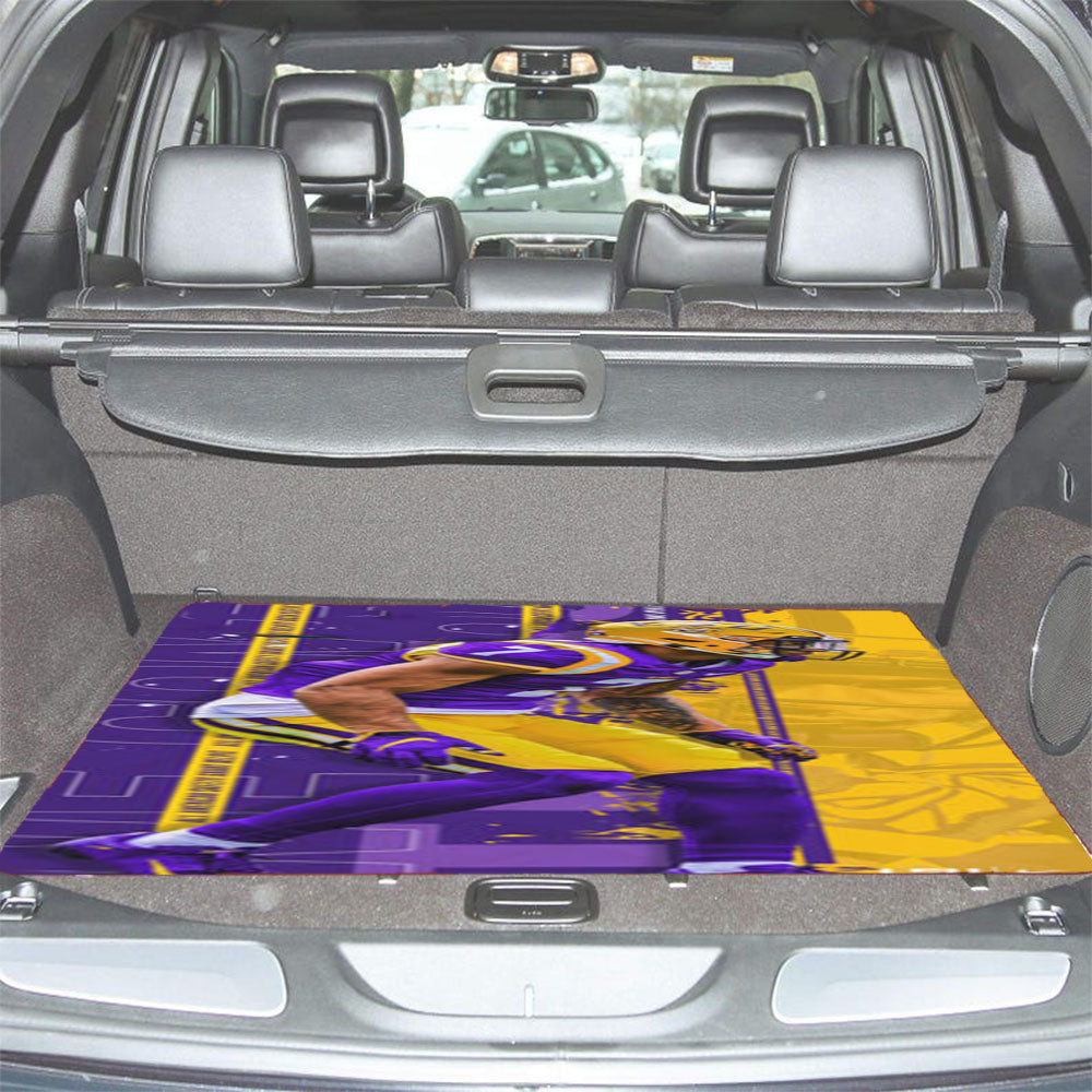 Lsu Tigers American Football Car Trunk Mat Non Slip