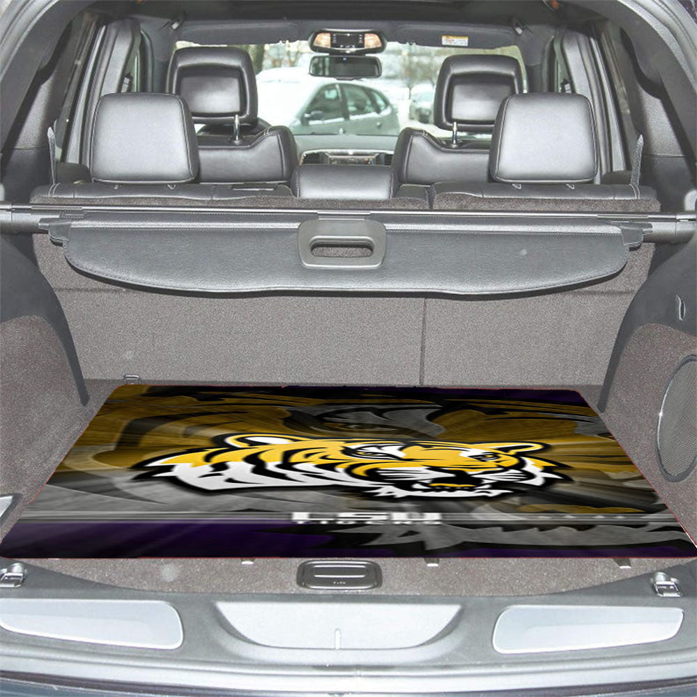 Lsu Tigers College Football Car Trunk Mat Non Slip