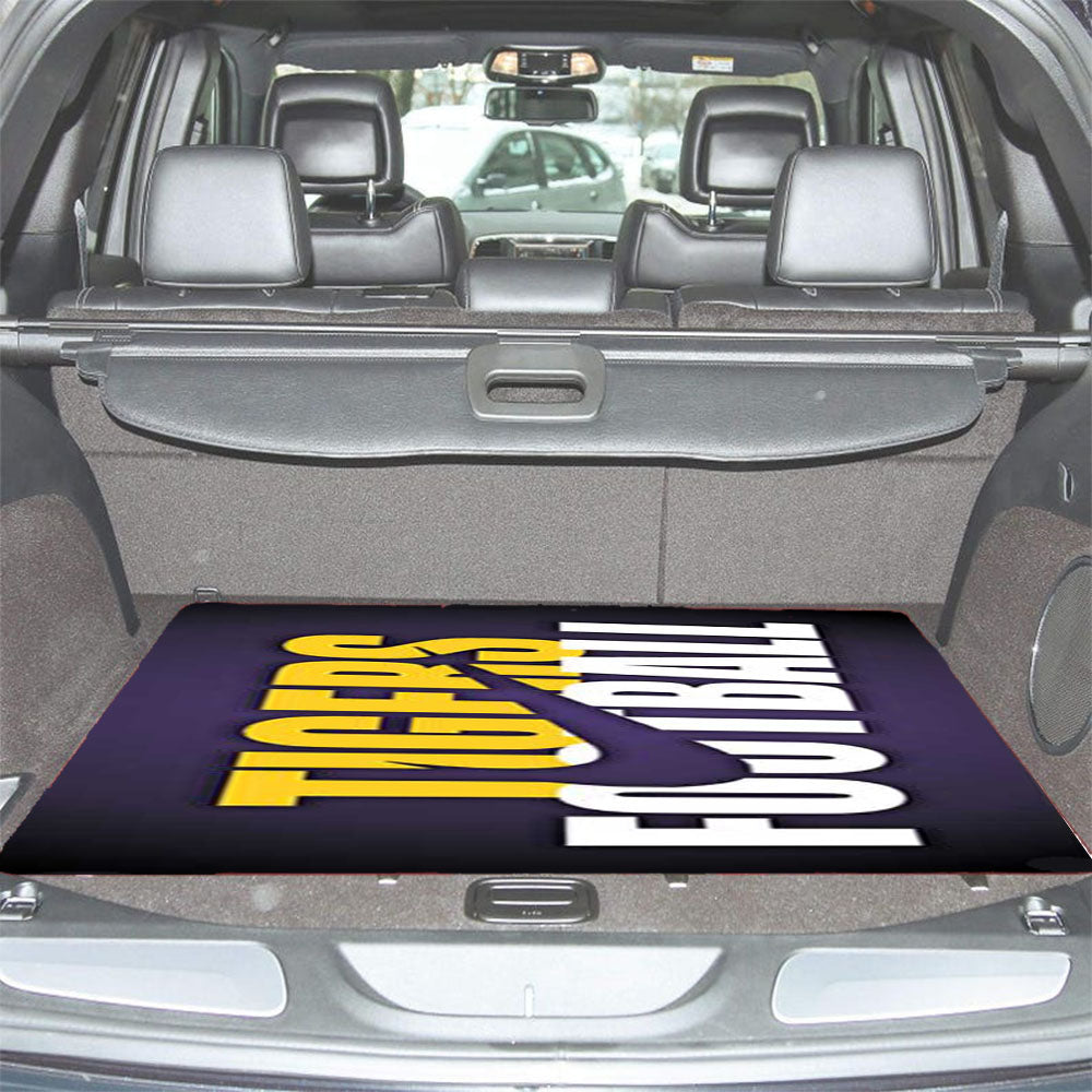 Lsu Tigers Tigers Football Car Trunk Mat Non Slip