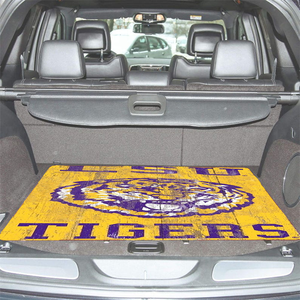 Lsu Tigers Wall Art Car Trunk Mat Non Slip