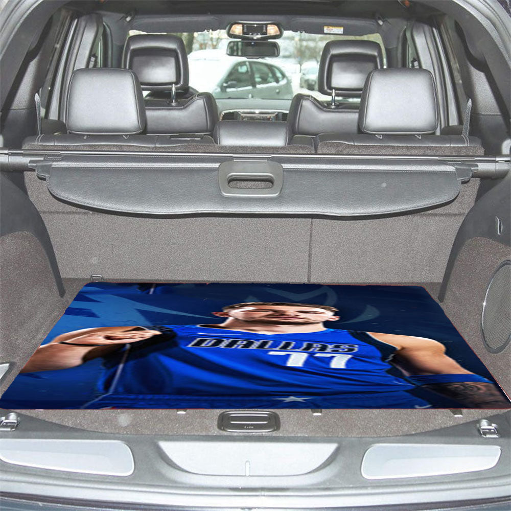 Luka Doncic Dallas Mavericks Nba Car Trunk Mat Non Slip