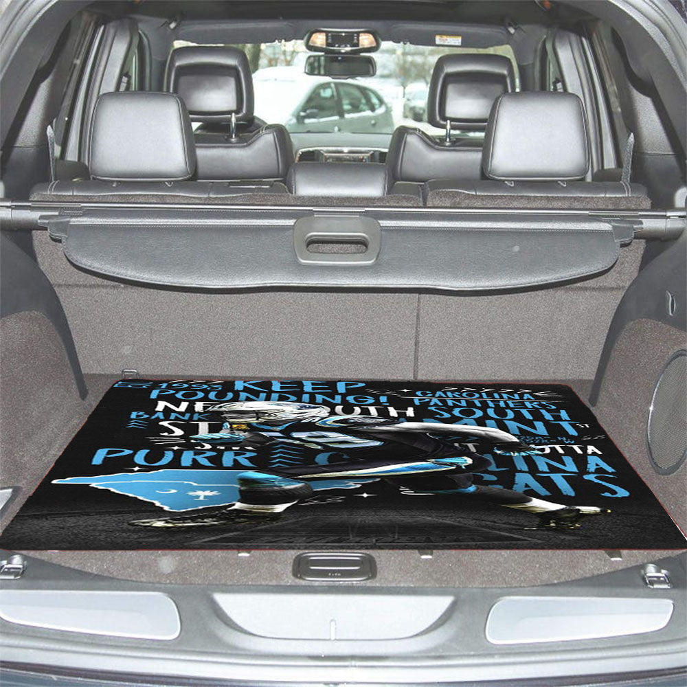 Luke Kuechly Carolina Panthers Car Trunk Mat Non Slip