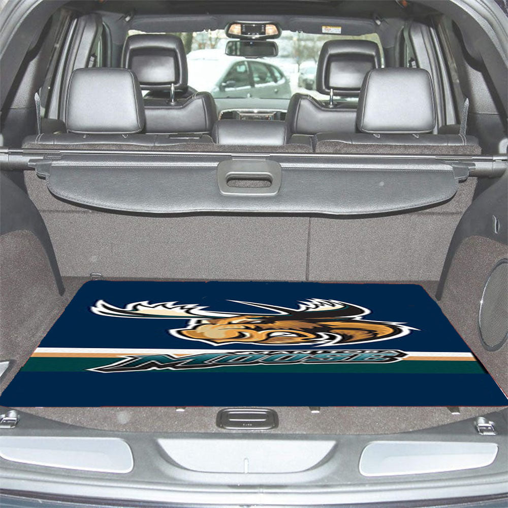 Manitoba Moose Hockey Car Trunk Mat Non Slip