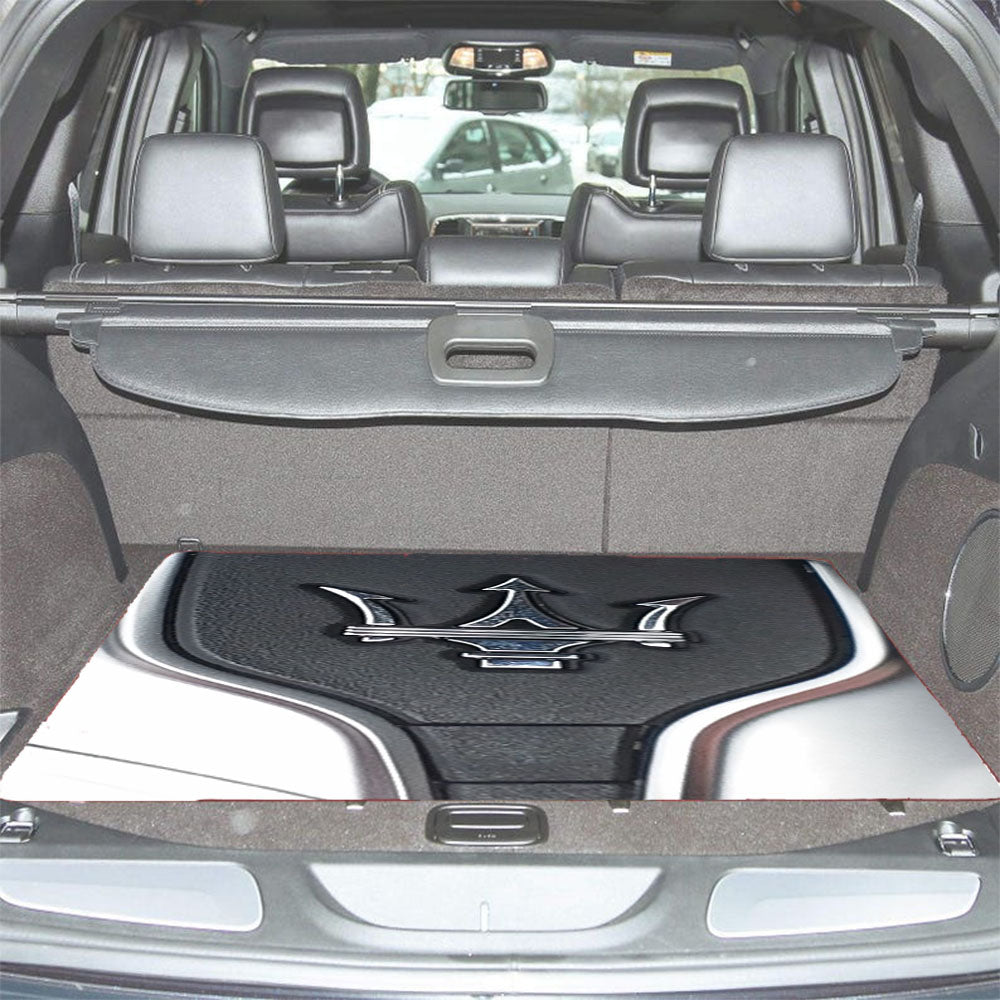 Maserati Keys Logo Car Trunk Mat Non Slip