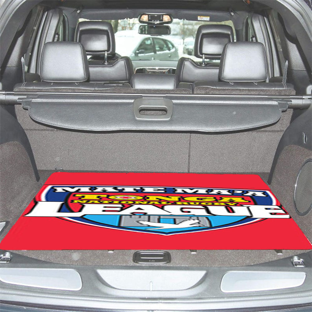 Mate Ma'A League Logo Red Car Trunk Mat Non Slip