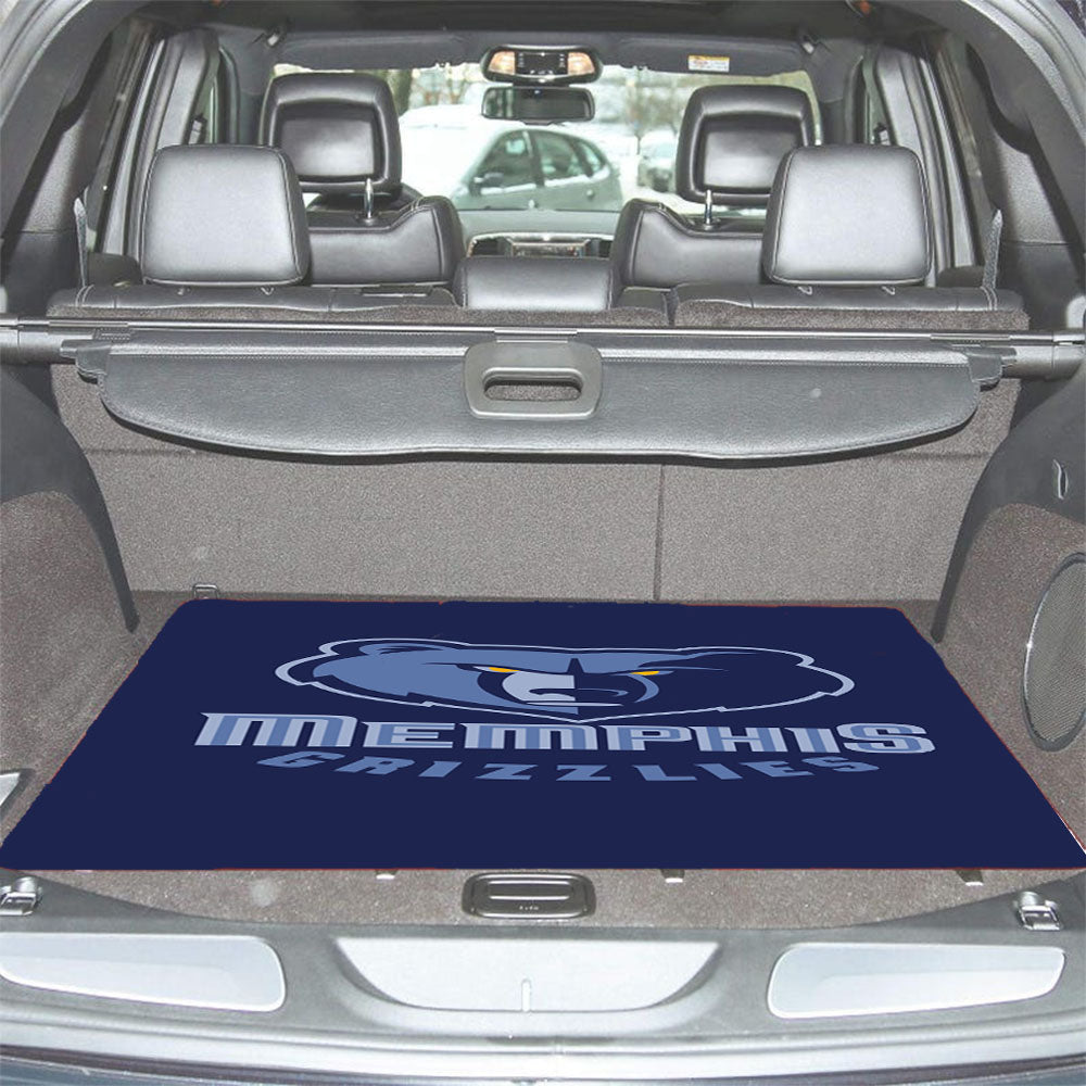 Memphis Grizzlies 4 Car Trunk Mat Non Slip