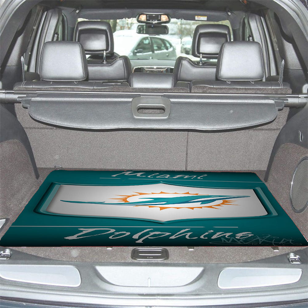 Miami Dolphins, Afc, Charles Harris Car Trunk Mat Non Slip