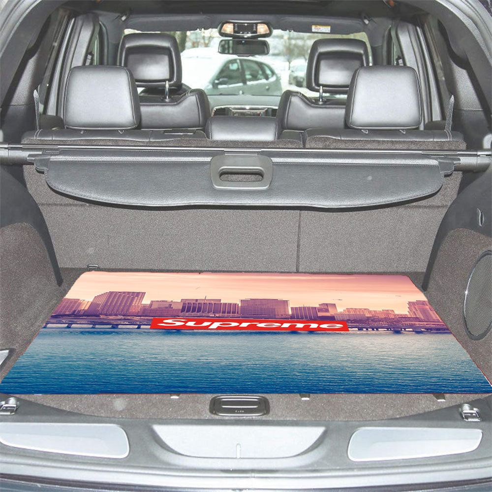 Miami Downtown Florida Car Trunk Mat Non Slip
