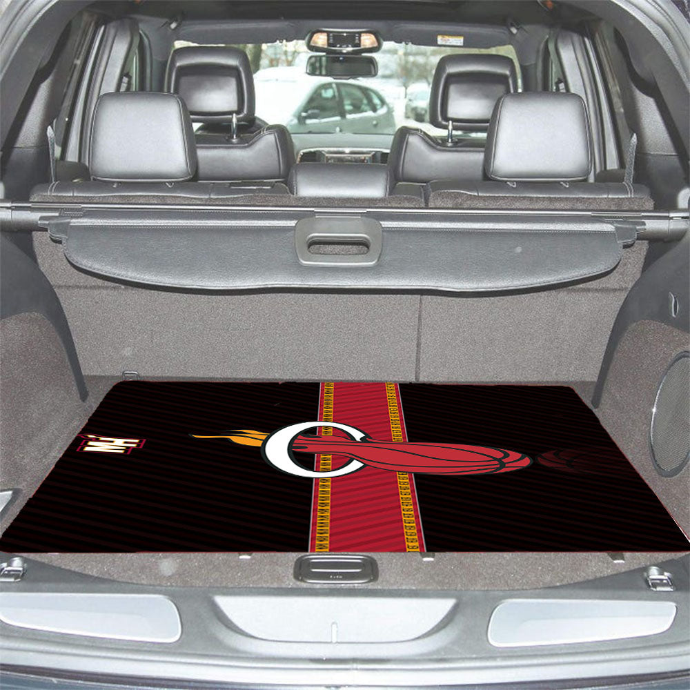Miami Heat Wallpaper1 Car Trunk Mat Non Slip