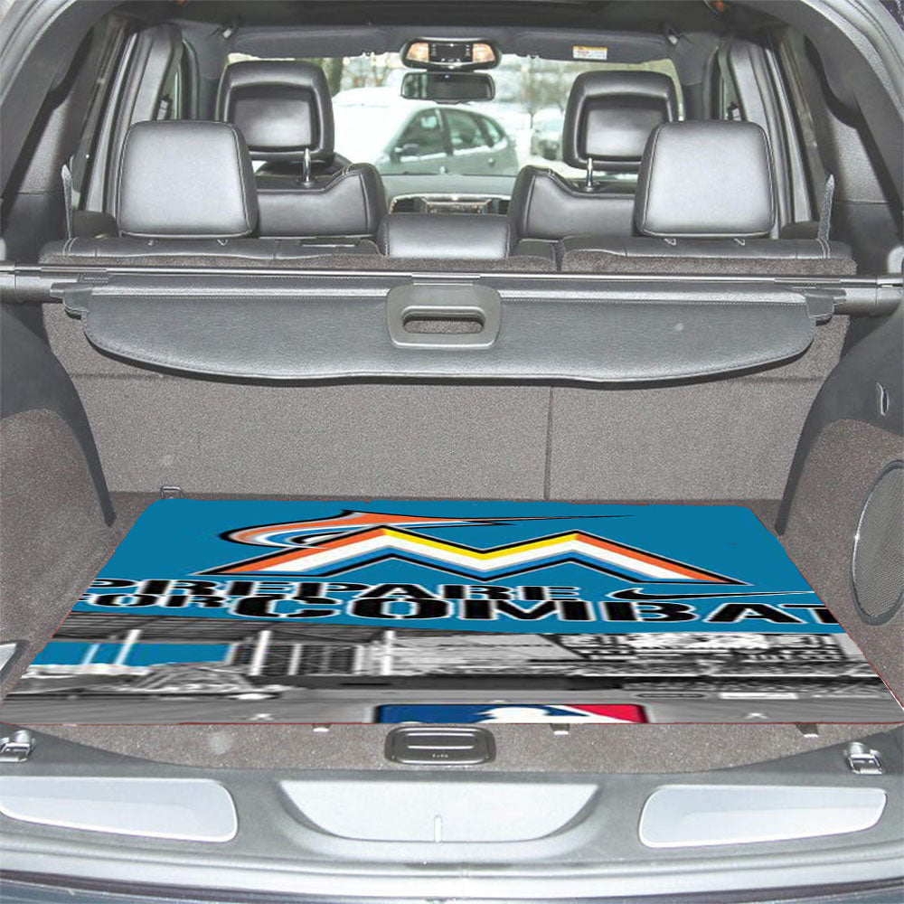 Miami Marlins Car Trunk Mat Non Slip