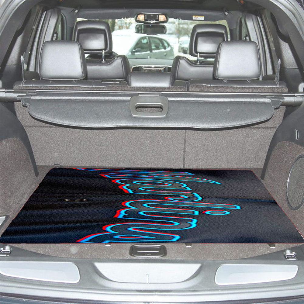 Miami Marlins Baseball Jersey Car Trunk Mat Non Slip