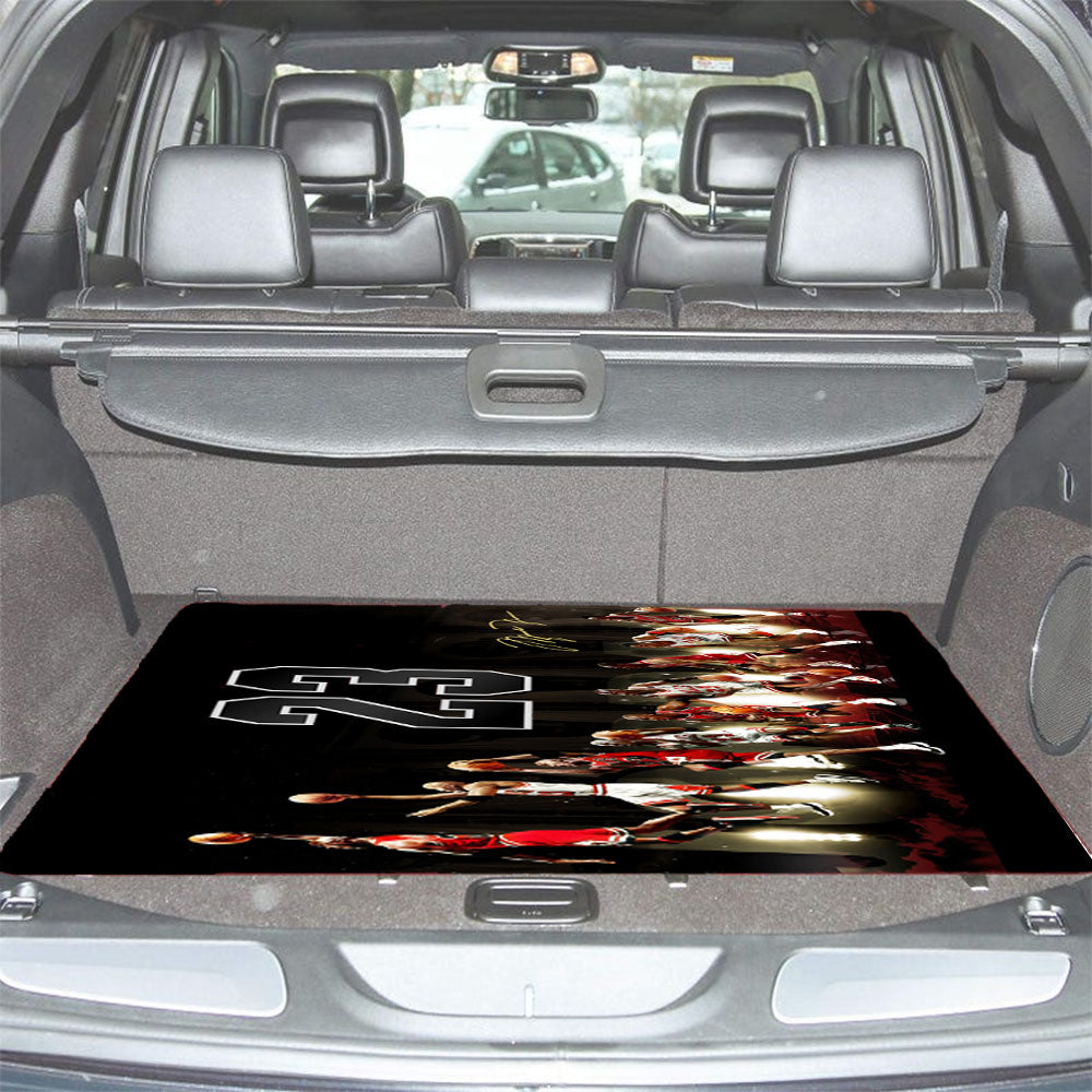 Michael Jordan Air 23 Car Trunk Mat Non Slip