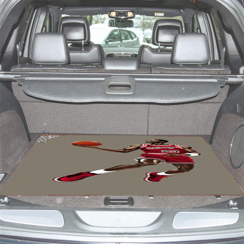 Michael Jordan Jump Shot Car Trunk Mat Non Slip
