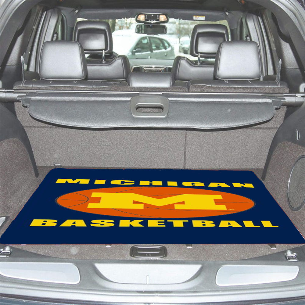 Michigan Basketball Car Trunk Mat Non Slip
