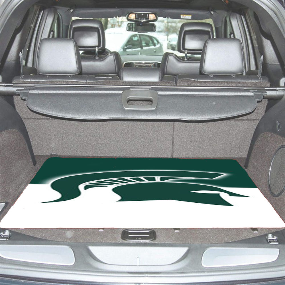 Michigan State Helm Logo Car Trunk Mat Non Slip