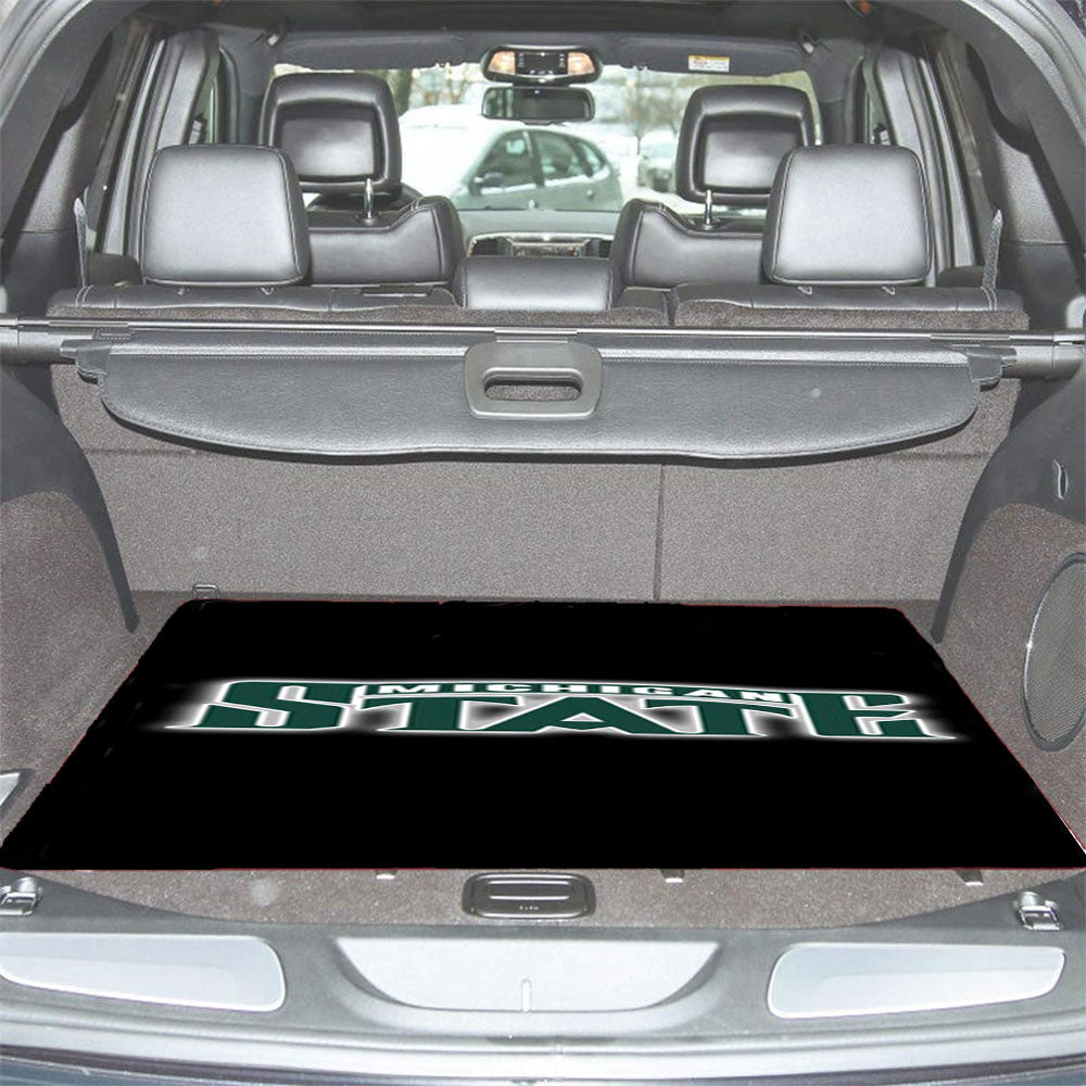Michigan State Icon Car Trunk Mat Non Slip