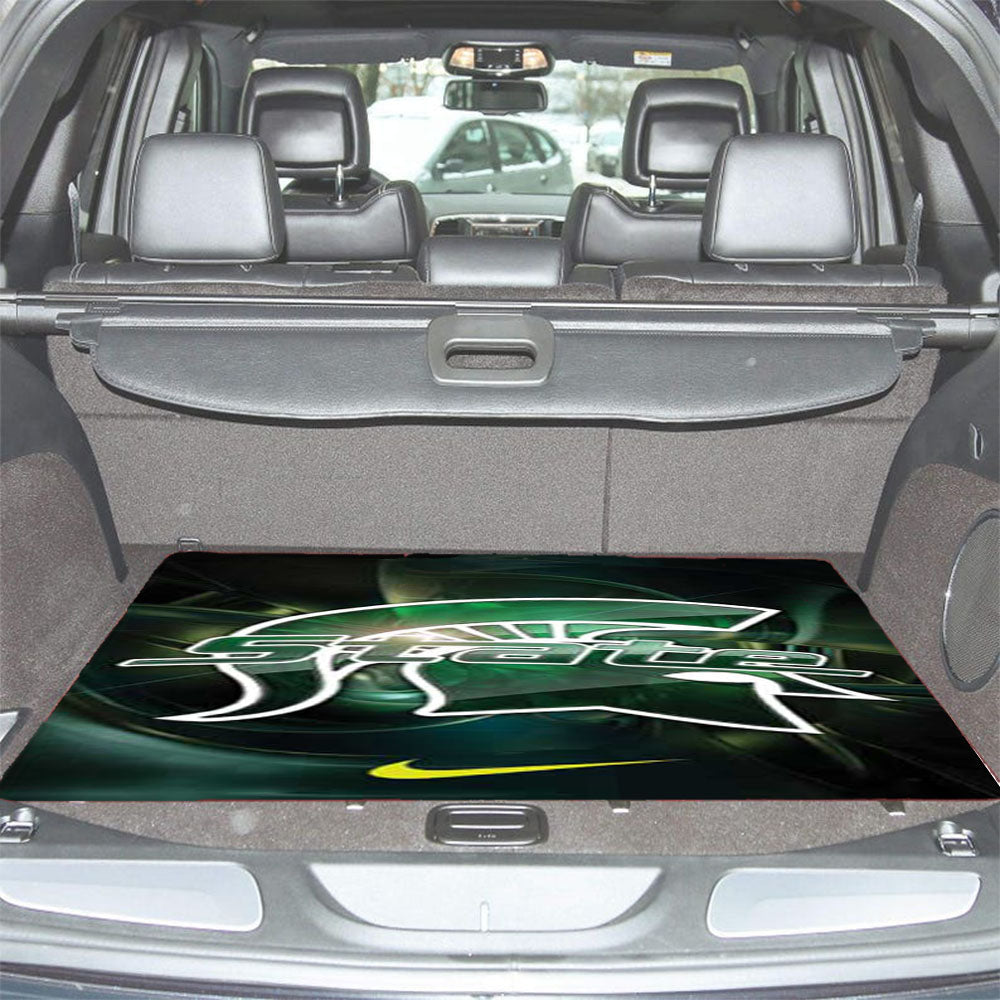 Michigan State Nike Car Trunk Mat Non Slip