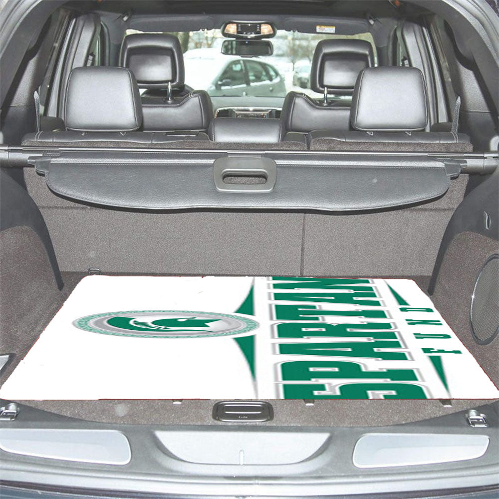 Michigan State Spartan Fund Car Trunk Mat Non Slip