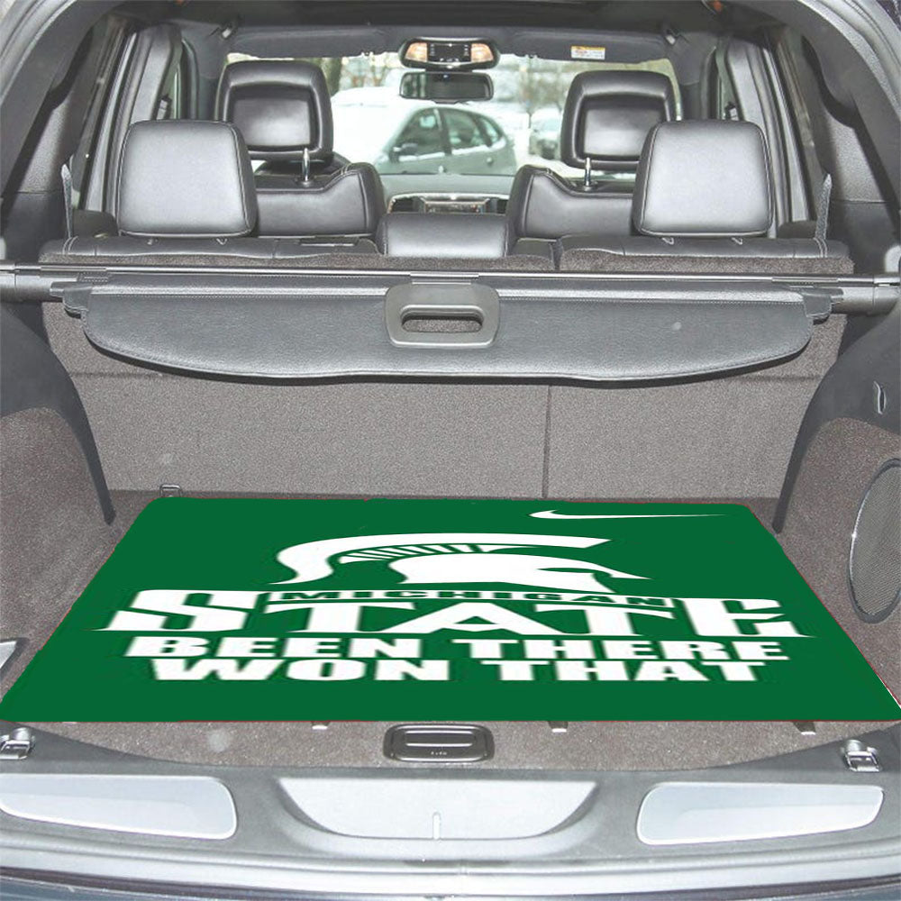 Michigan State Spartans Car Trunk Mat Non Slip