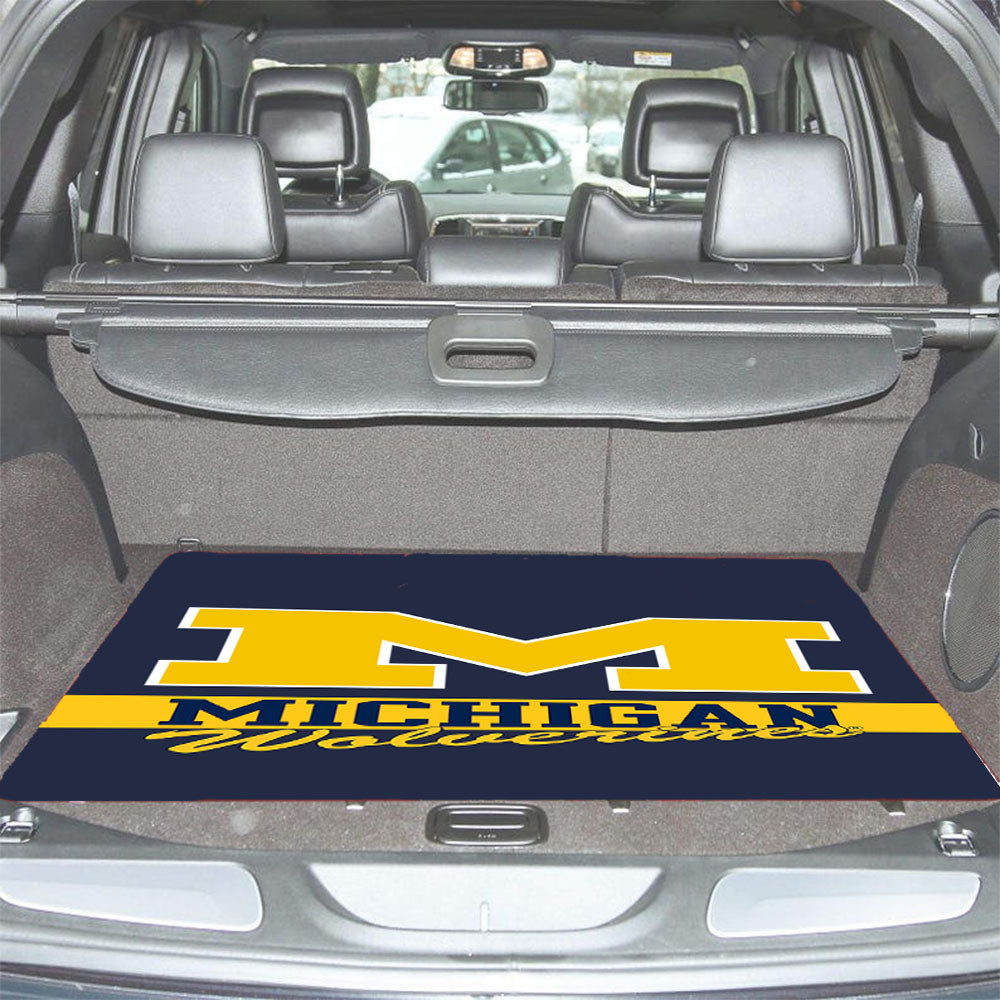 Michigan Wolverines Car Trunk Mat Non Slip
