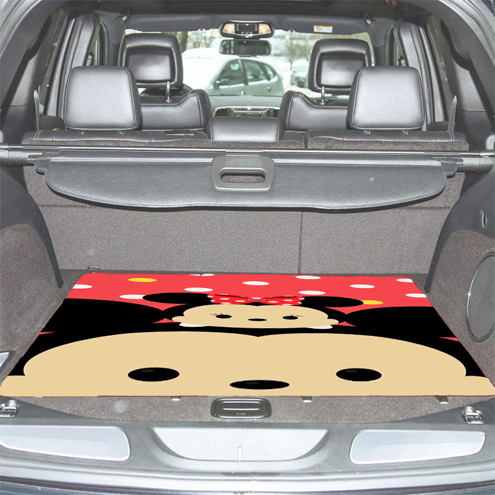 Mickey And Minnie Mouse Tsum-Tsum Car Trunk Mat Non Slip