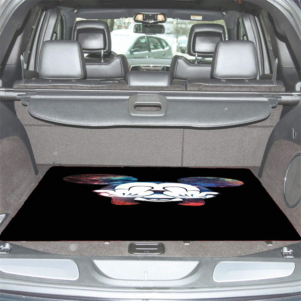 Mickey Mouse Galaxy Car Trunk Mat Non Slip