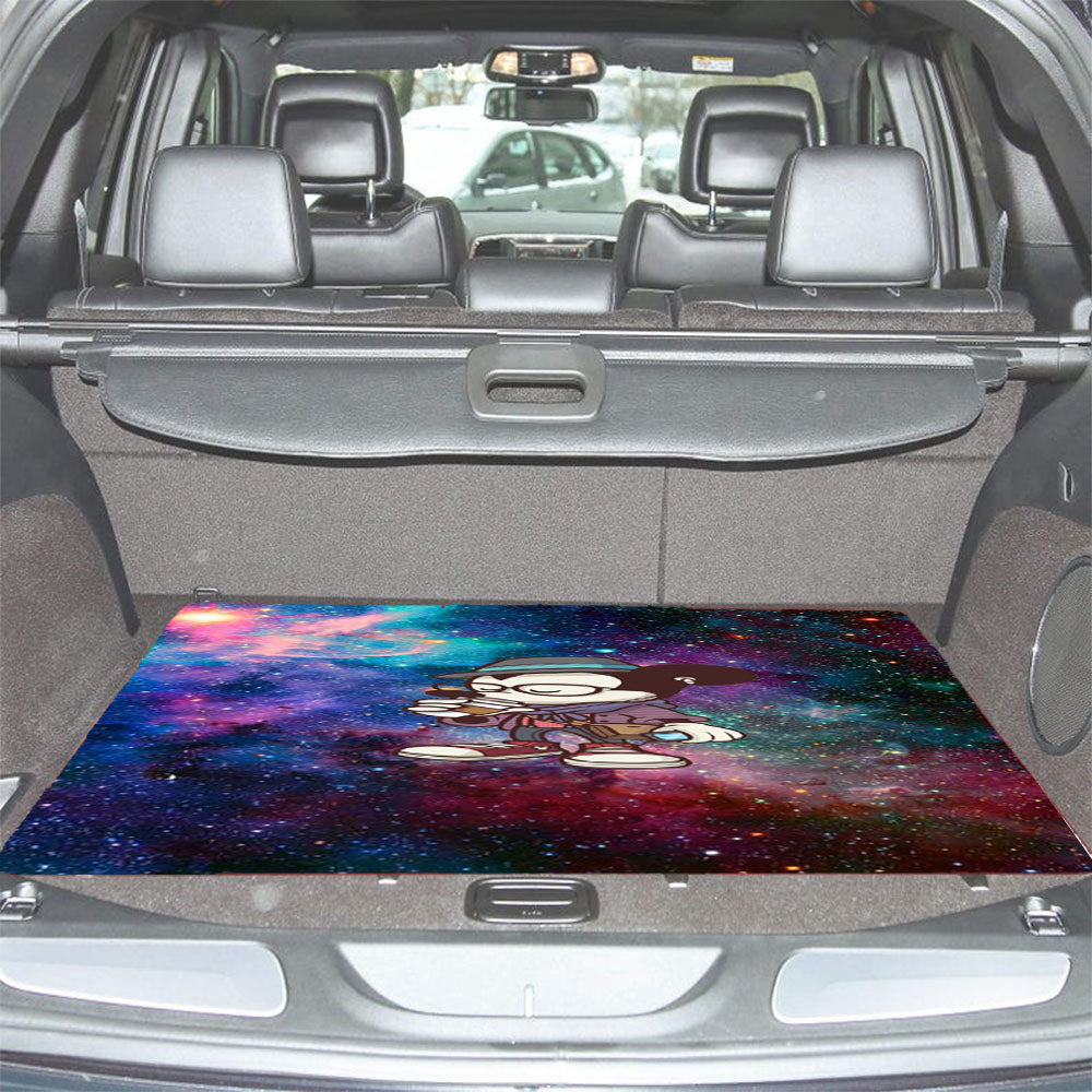 Mickey Mouse Hipster Ga Car Trunk Mat Non Slip