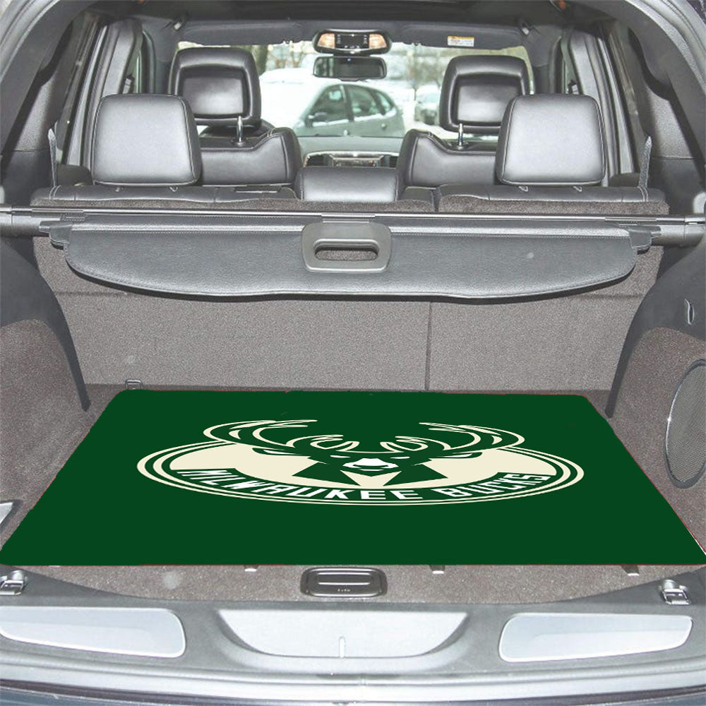 Milwauke Bucks Car Trunk Mat Non Slip