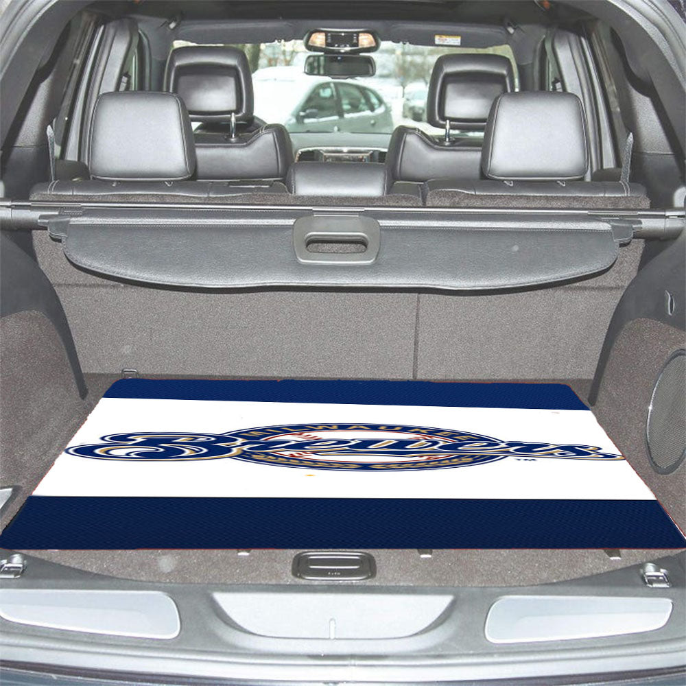 Milwaukee Brewers Baseball Car Trunk Mat Non Slip