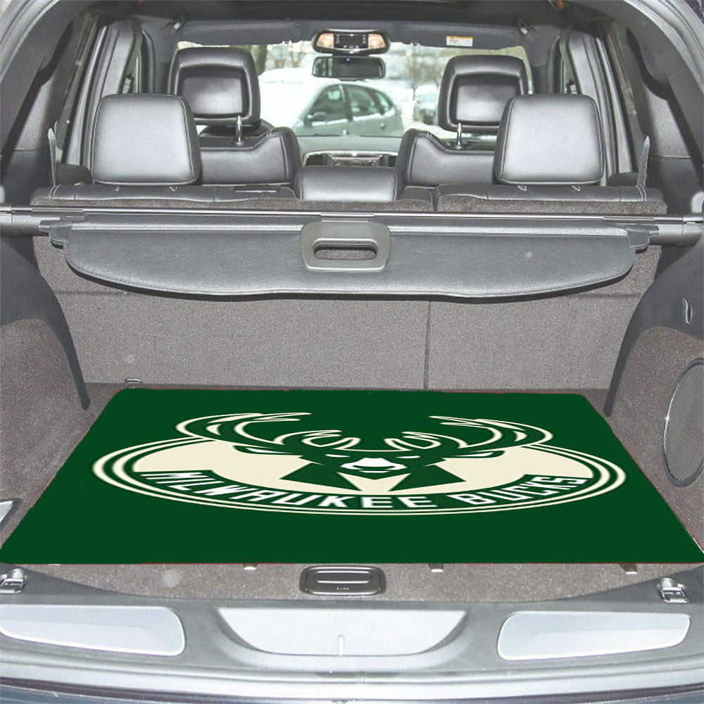 Milwaukee Bucks Car Trunk Mat Non Slip