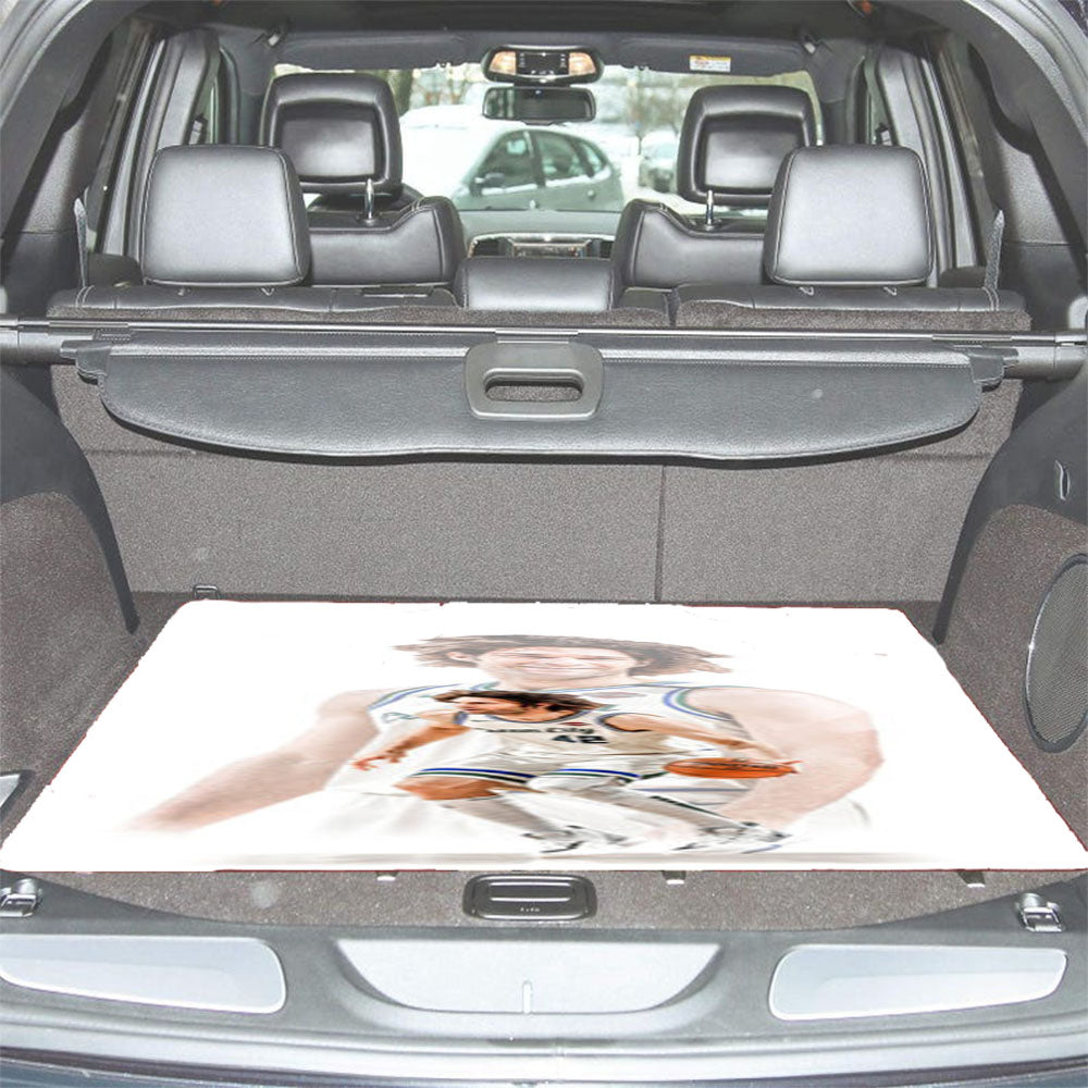Milwaukee Bucks Robin Lopez Car Trunk Mat Non Slip