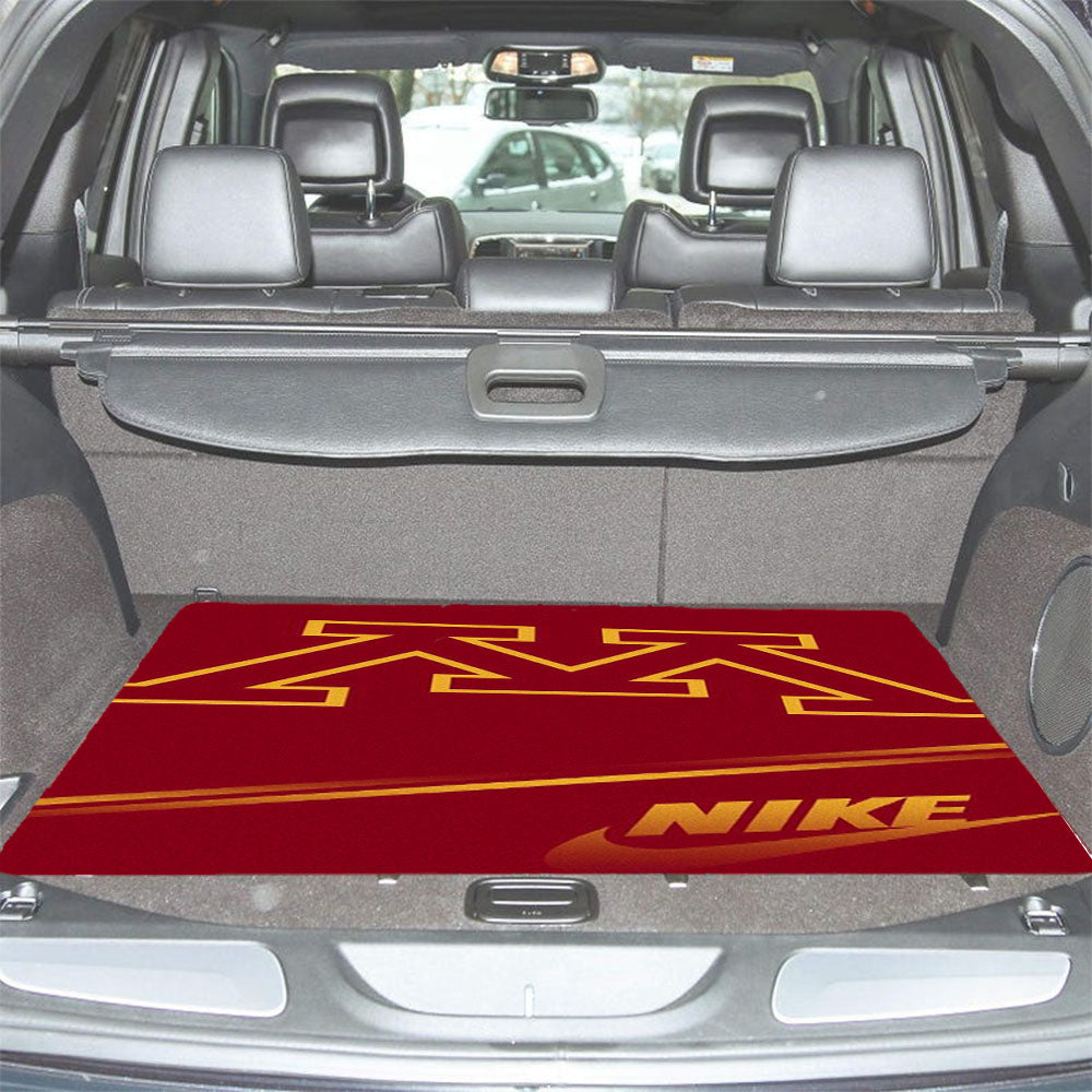 Minnesota Golden Gophers Red Logo Car Trunk Mat Non Slip