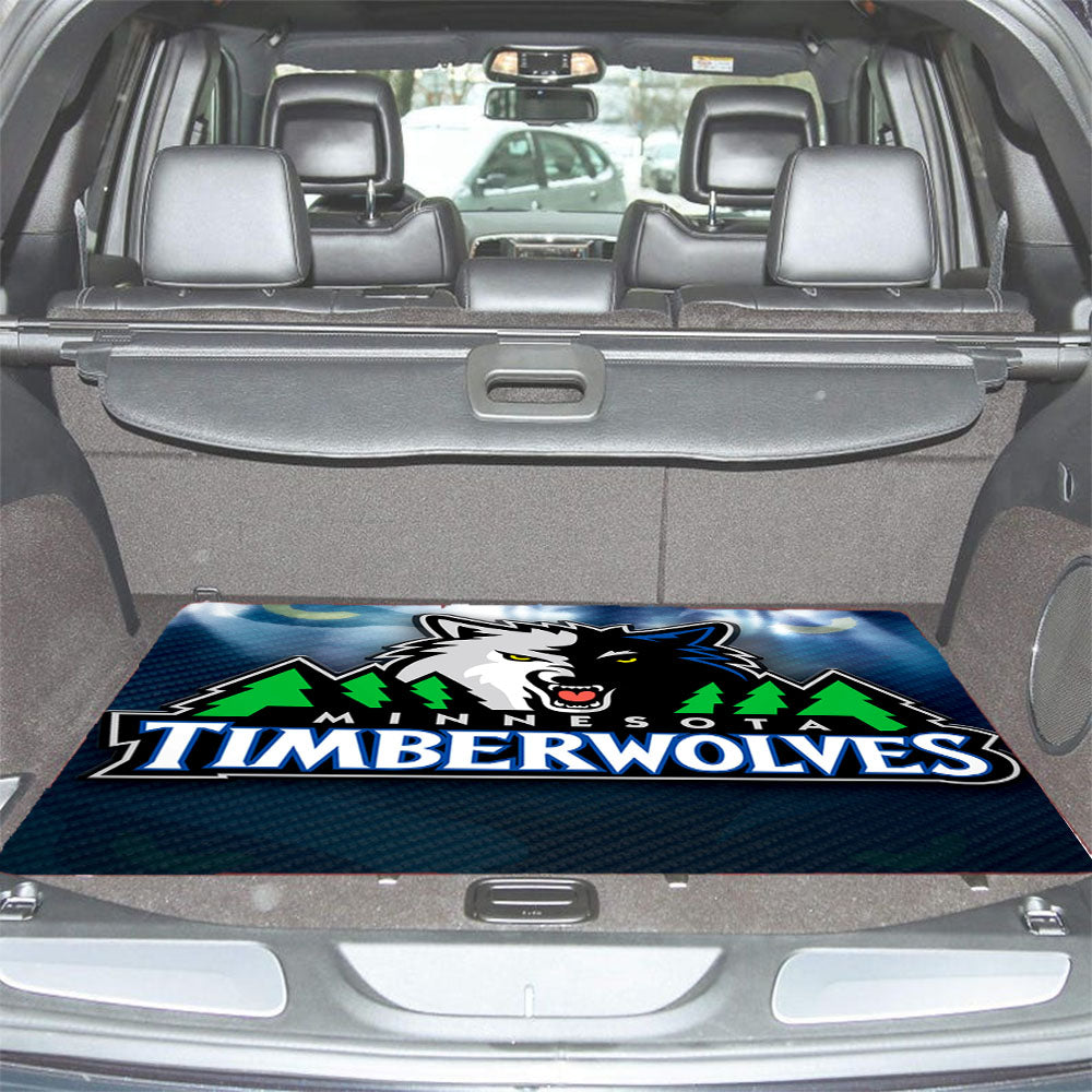 Minnesota Timberwoes Car Trunk Mat Non Slip